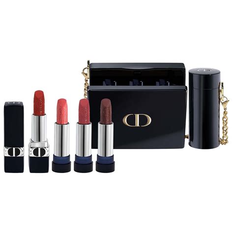 minaudiere dior 2022|Dior minaudiere lipstick set.